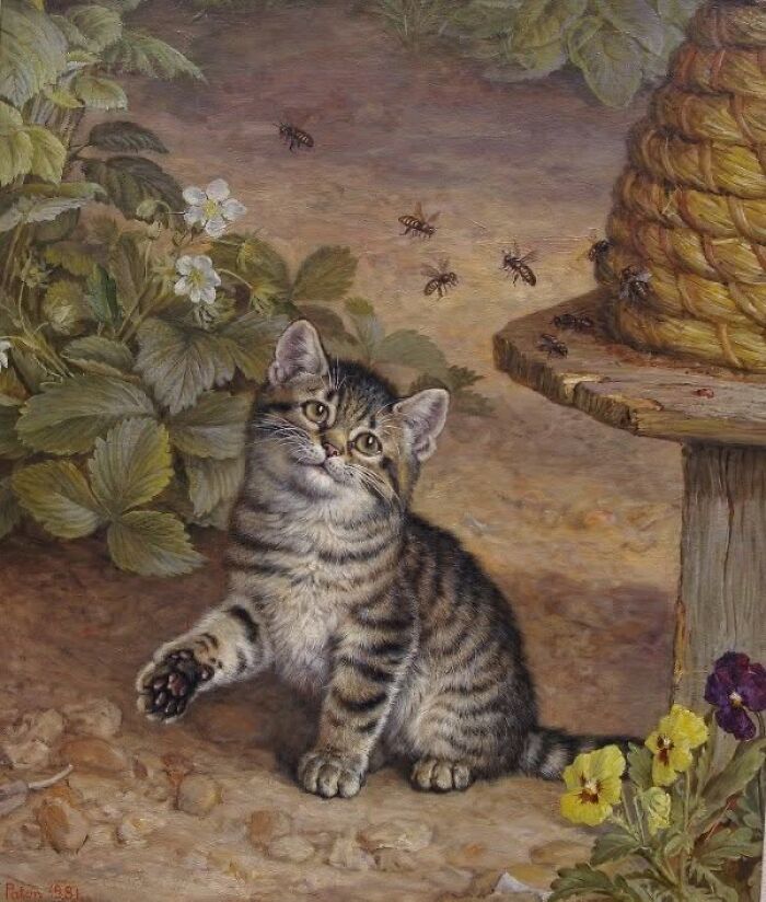 40 Cat Paintings That Show Felines Have Always Been Art Superstars