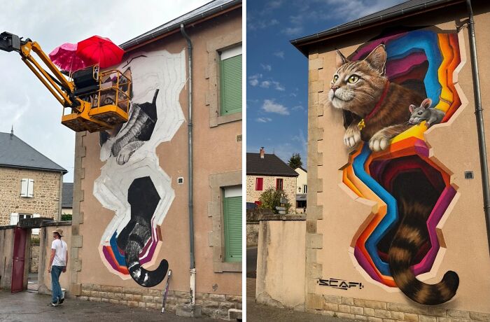 Wait Till You See These 3D Graffiti Walls That Totally Mess With Your Brain!