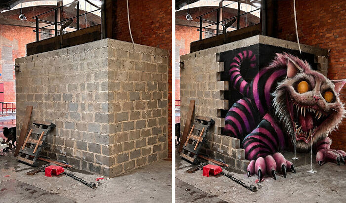 Wait Till You See These 3D Graffiti Walls That Totally Mess With Your Brain!