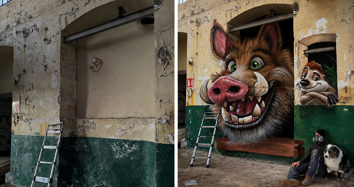 Wait Till You See These 3D Graffiti Walls That Totally Mess With Your Brain!