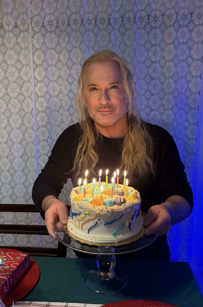 62 and Still Slaying the Long Hair Game