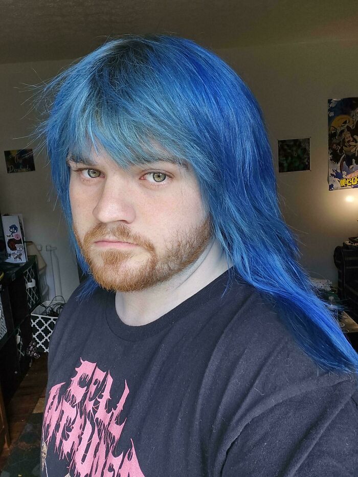 Where Are The Blue-Haired Guys at?