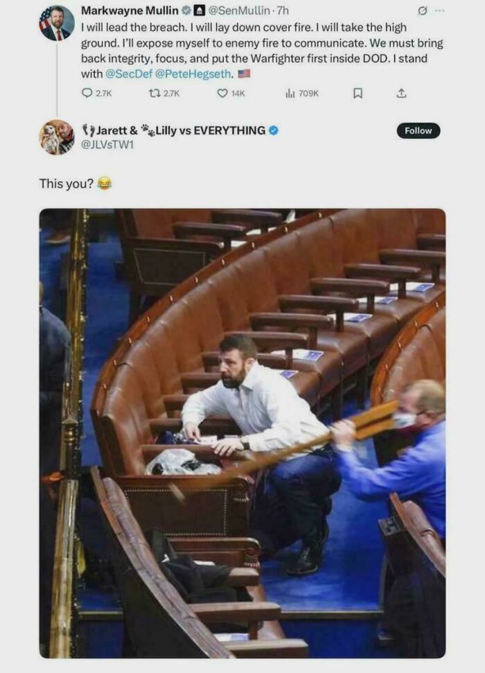Big Strong Man, But a Total Coward When It Counts