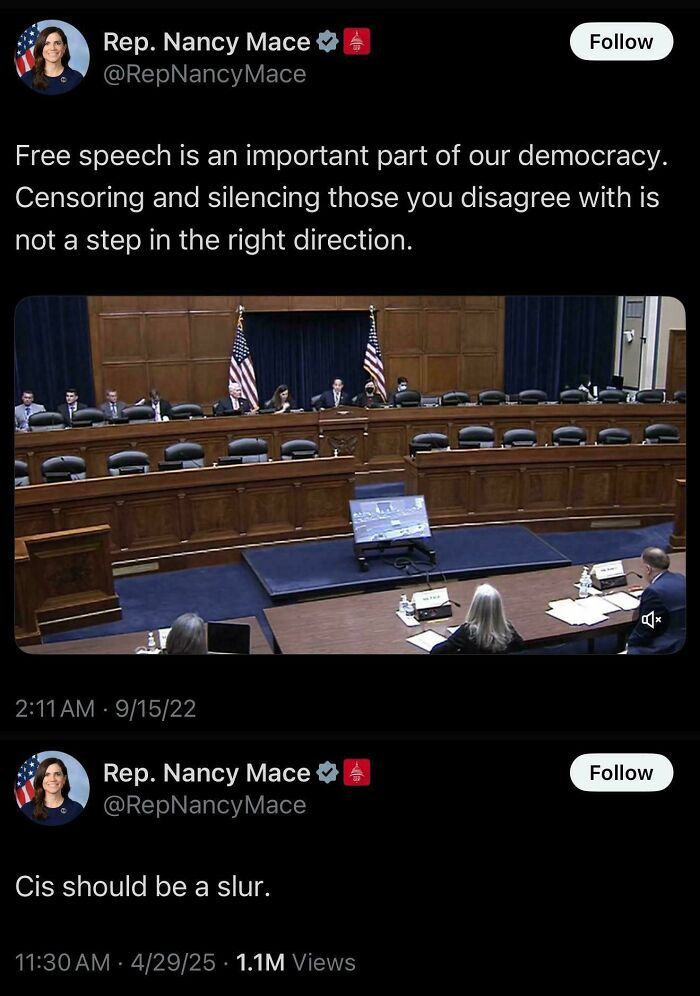 Free Speech For Me, But Not For You?