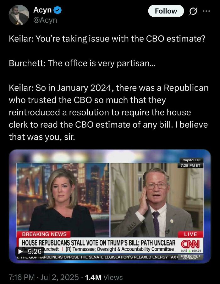 Congressman Flip-Flops on Bill Costs Like a Pro