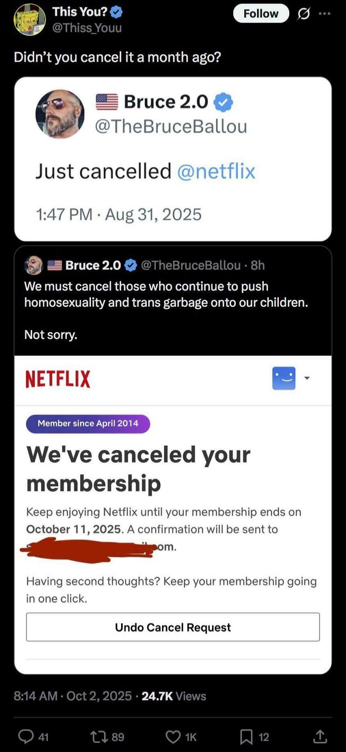 Canceled Netflix Twice? Meh, Big Deal