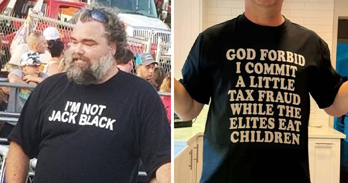 Wait, They Actually Wore These Wild T-Shirts?!