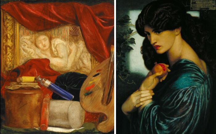 Dante Gabriel Rossetti: Bottles to Dreamy Goddess Drama