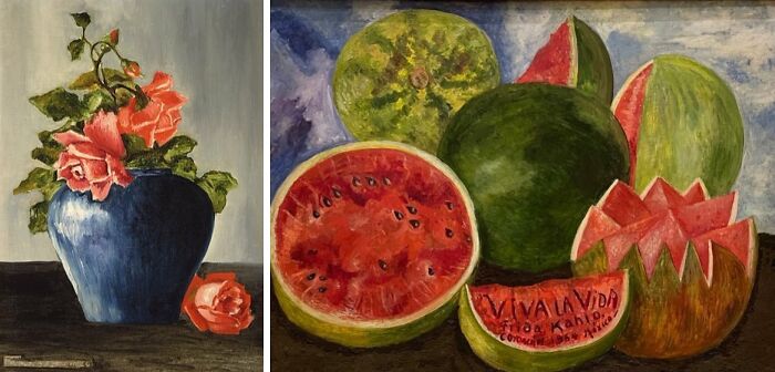 Frida Kahlo: Roses at 18 to Watermelons at 47 (Yes, Watermelons!)