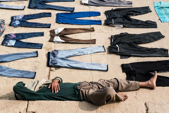 The Trousers Man by Gianpaolo La Paglia
