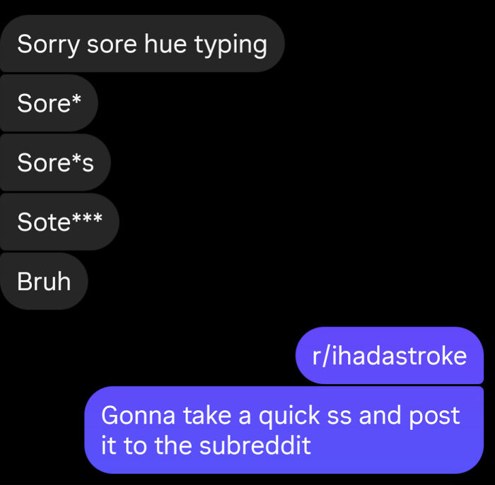 Sore? More Like Typo Sore!
