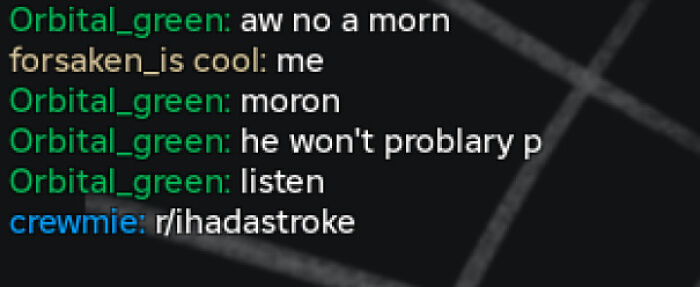 Stroke I A Had... Yep