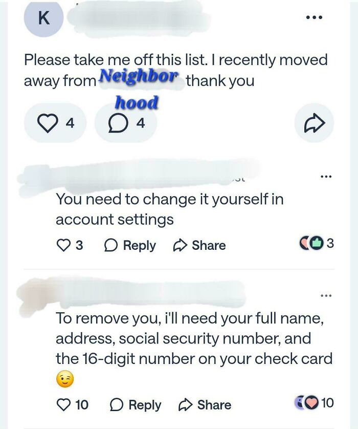 Please Take Me Off This List!