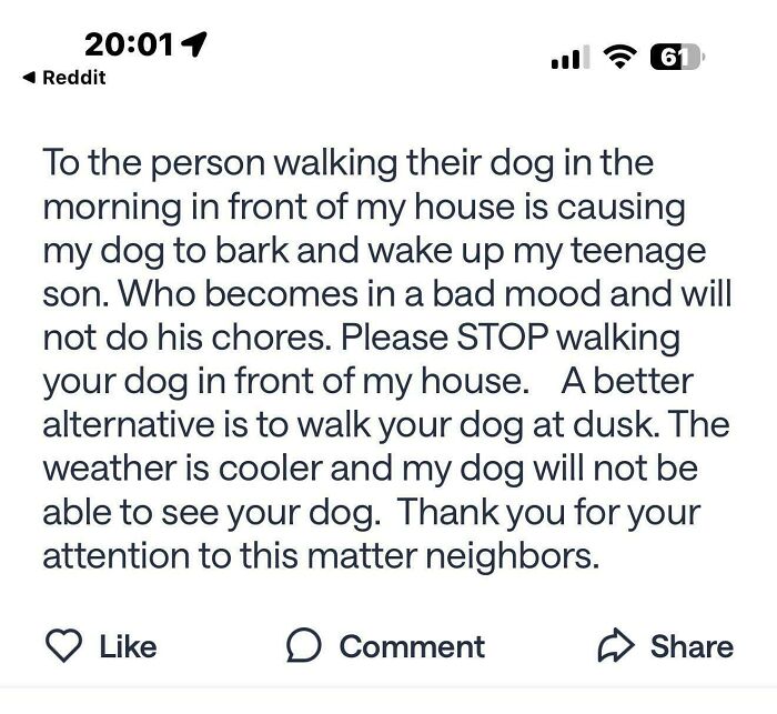 73 Neighbor Posts That Are Too Weird To Ignore