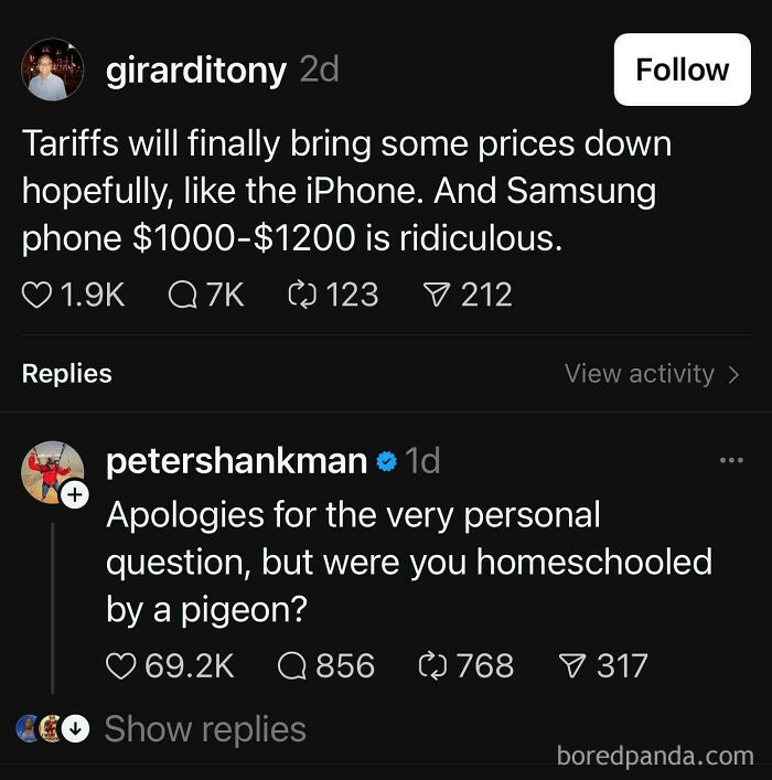 Tariffs Were Supposed to Fix Prices...LOL