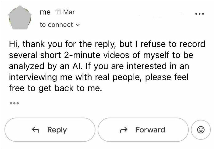 Who Else Hates Those Weird AI Video Interviews?