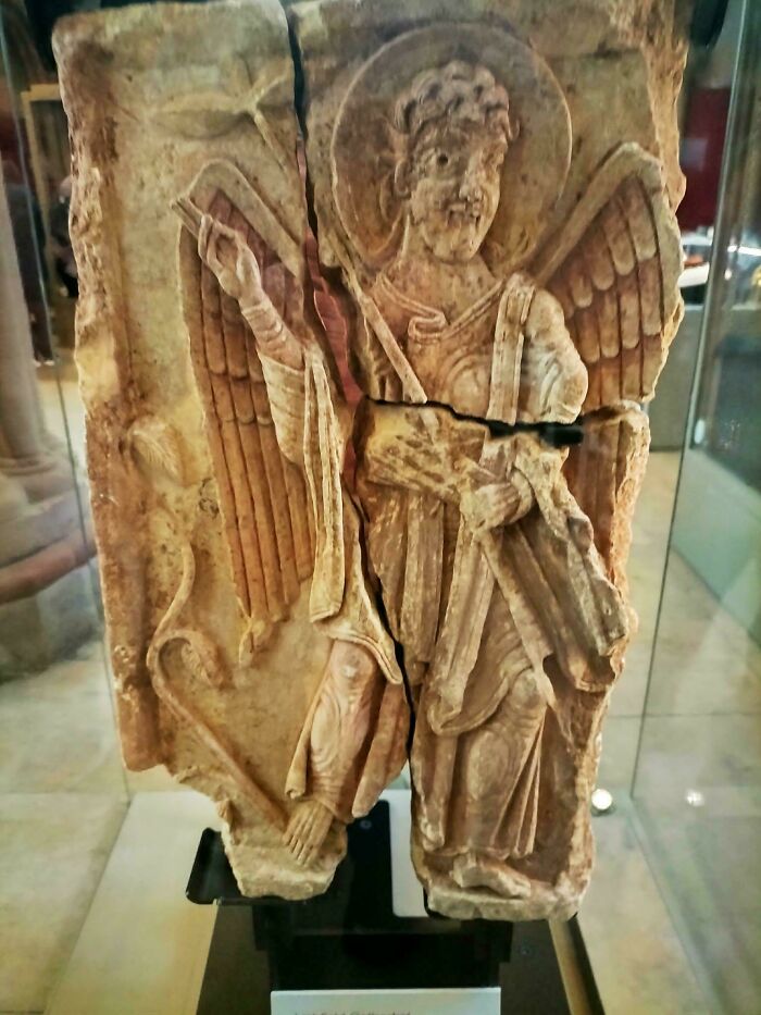 Angel Of Lichfield: 700s Religious Art Gem