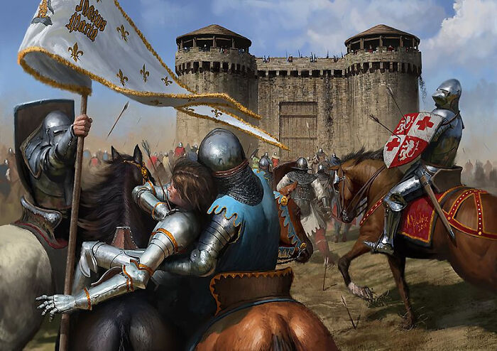 Siege Of Compiègne 1430: Picturesque Battle Scenes
