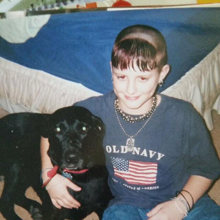 10-Year-Old Me Rocking a 30-Year-Old Lesbian Vibe
