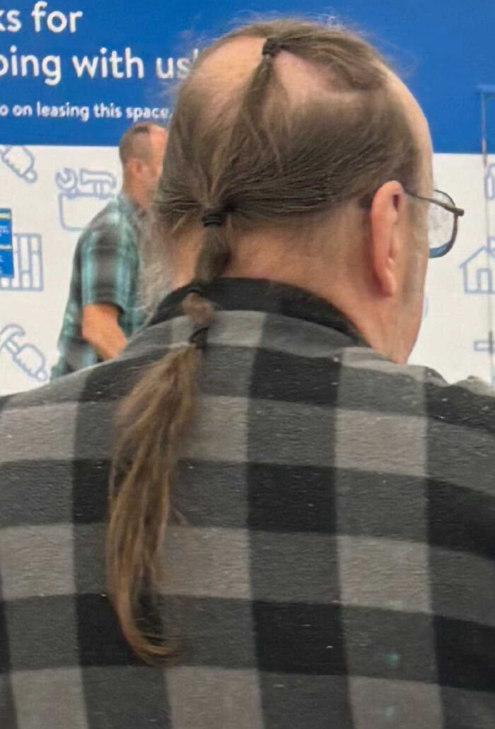 Bald Ponytail? Yes, It's a Thing Now. And No, We Don't Like It