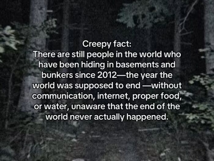 Let's Peek at 54 Creepy Facts That'll Totally Spook You Out
