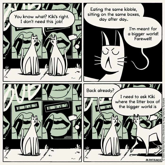 What If Cats Had Jobs? These Comics Totally Nail Their Hilarious Work Lives!