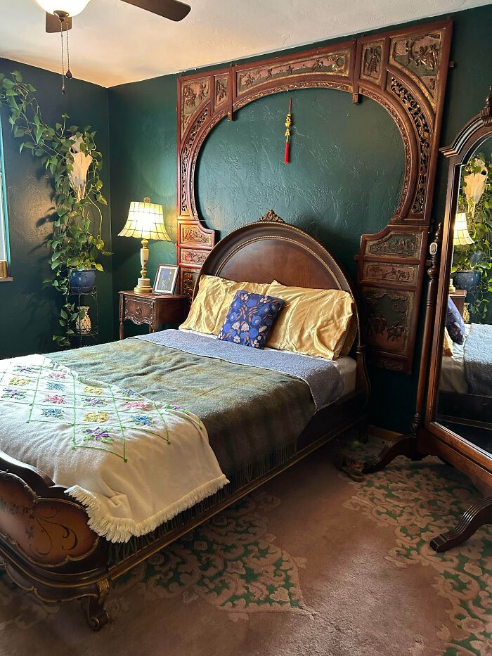Drove 10 Hours For This Antique Chinese Wedding Bed Panel, Totally Worth It!