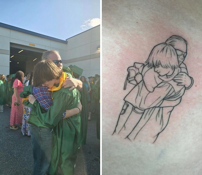 Memorial Tattoo For A Son, Forever Loved