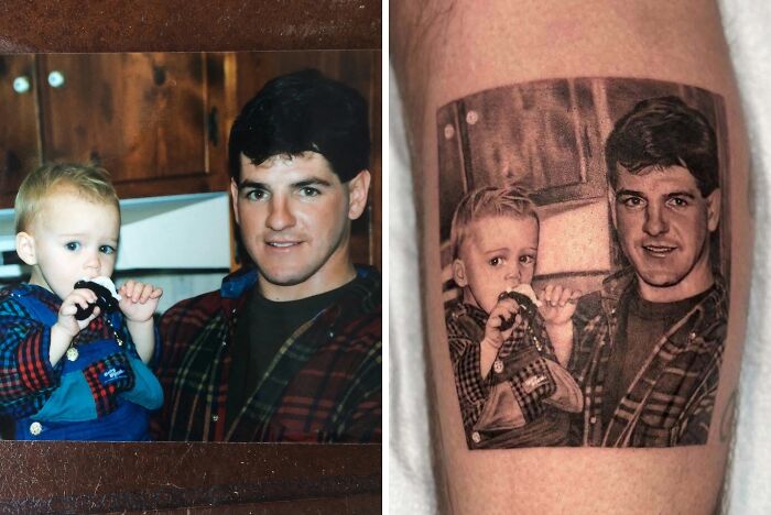 Uncle And Me: A Portrait Tattoo With All The Feels