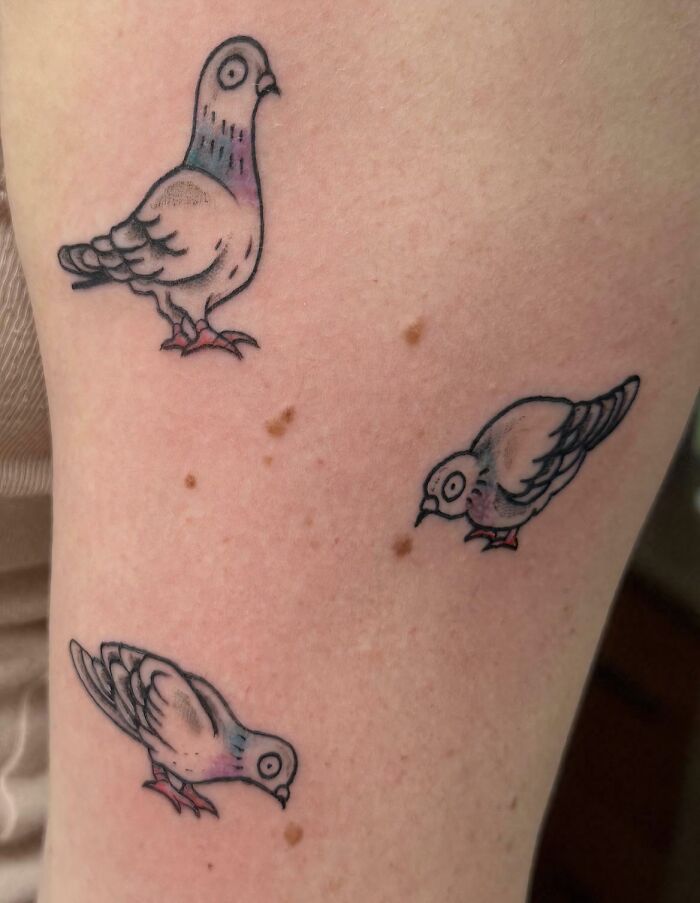 My Favorite Birds Tattooed In Philly Style