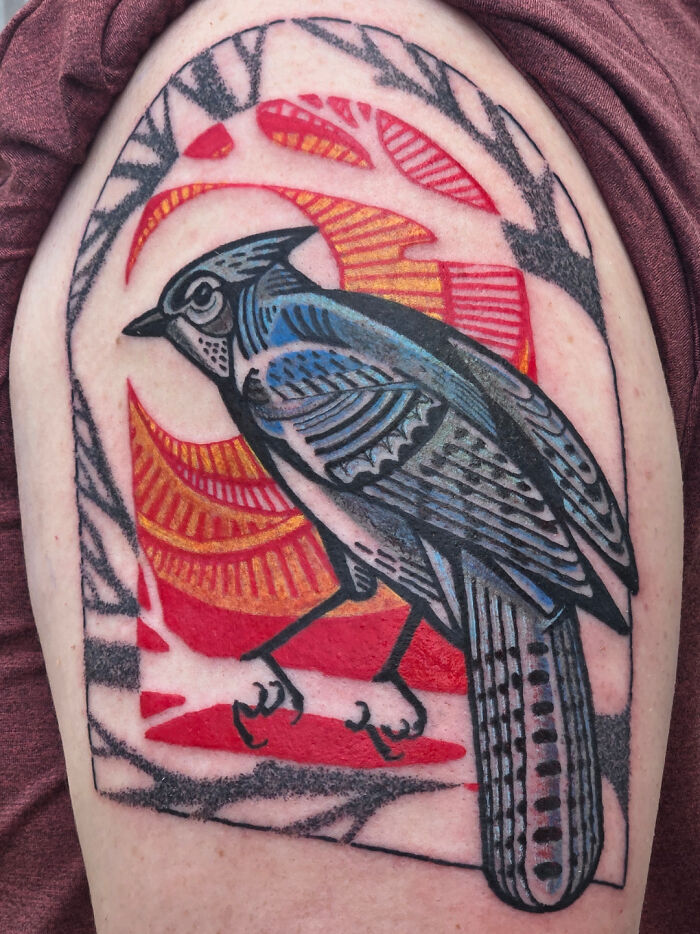 First Tattoo And Loving It Big Time