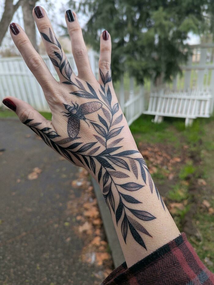 Nature Tattoo From Moth Loft That’s Flat-Out Awesome