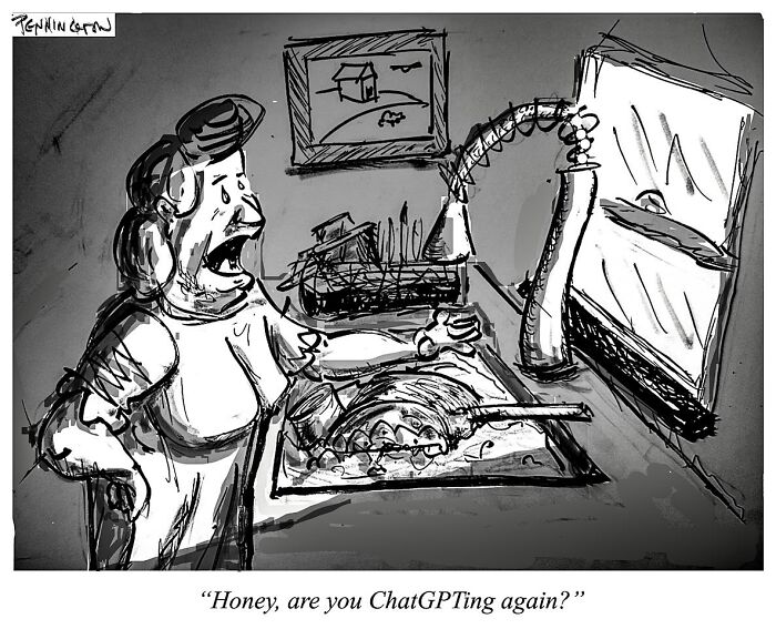 30 Cartoons That Totally Roast Modern Life's Weirdness