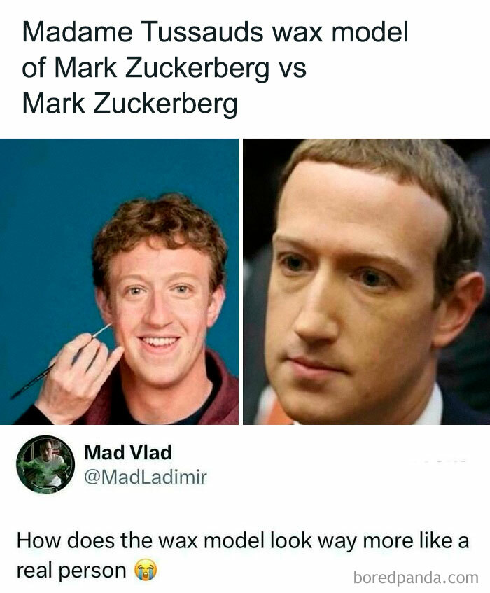 Zuckerberg, The Wax Doppelganger Boss