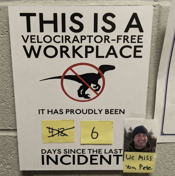 The Velociraptor Incident