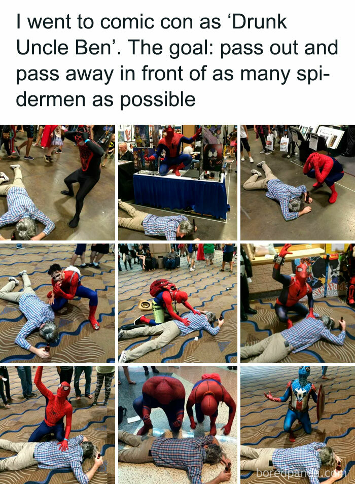 Drunk Uncle Ben: Spider-Man Breaker
