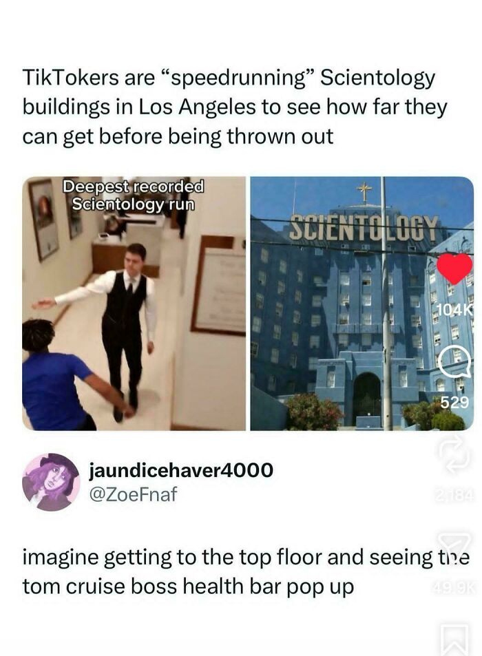 Tom Cruise, Scientology Ruler