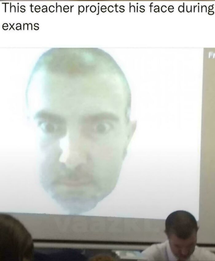 Eye Of The Teacher: The Ultimate Stare-Down