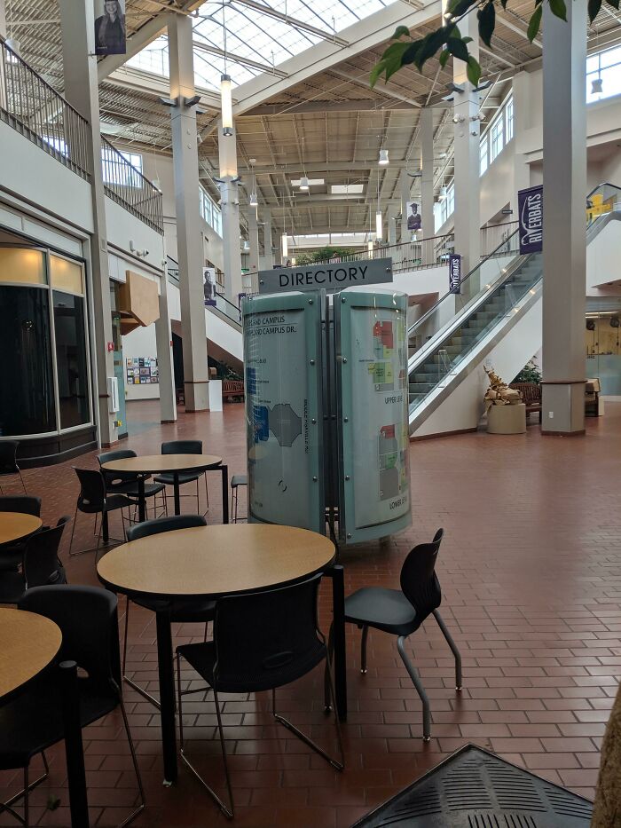 College Life in an Old Mall? Talk About Study Breaks!
