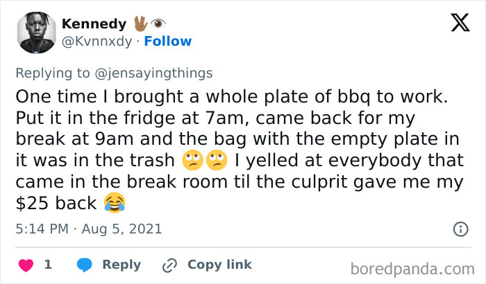 Wait, They Stole Your Lunch? Office Food Thief Tales That’ll Make You Go 'Really?!'
