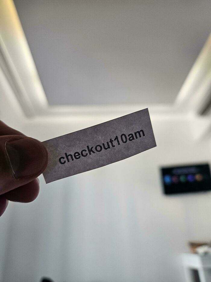 Hotel WiFi Password: Try Figuring This Out