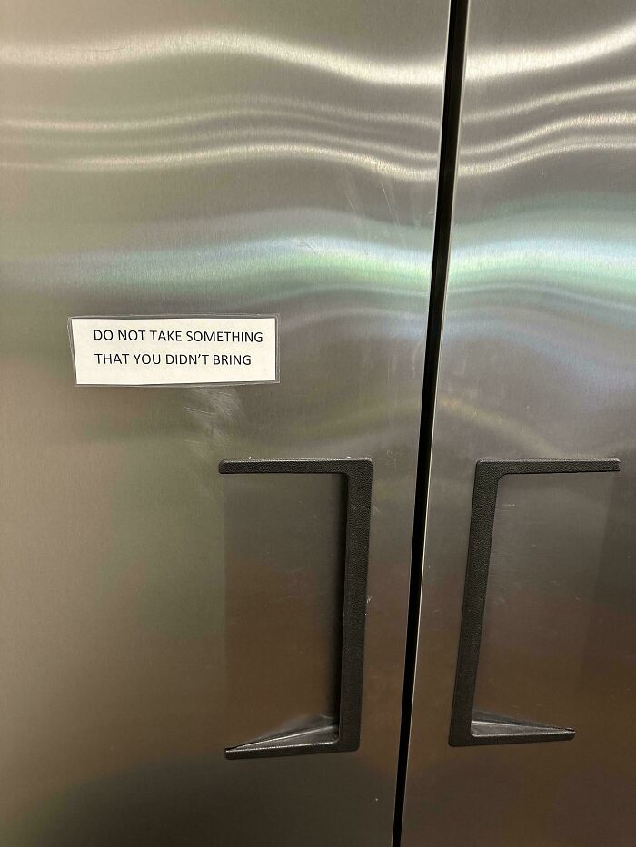 Fridge Etiquette 101 (Or Not)
