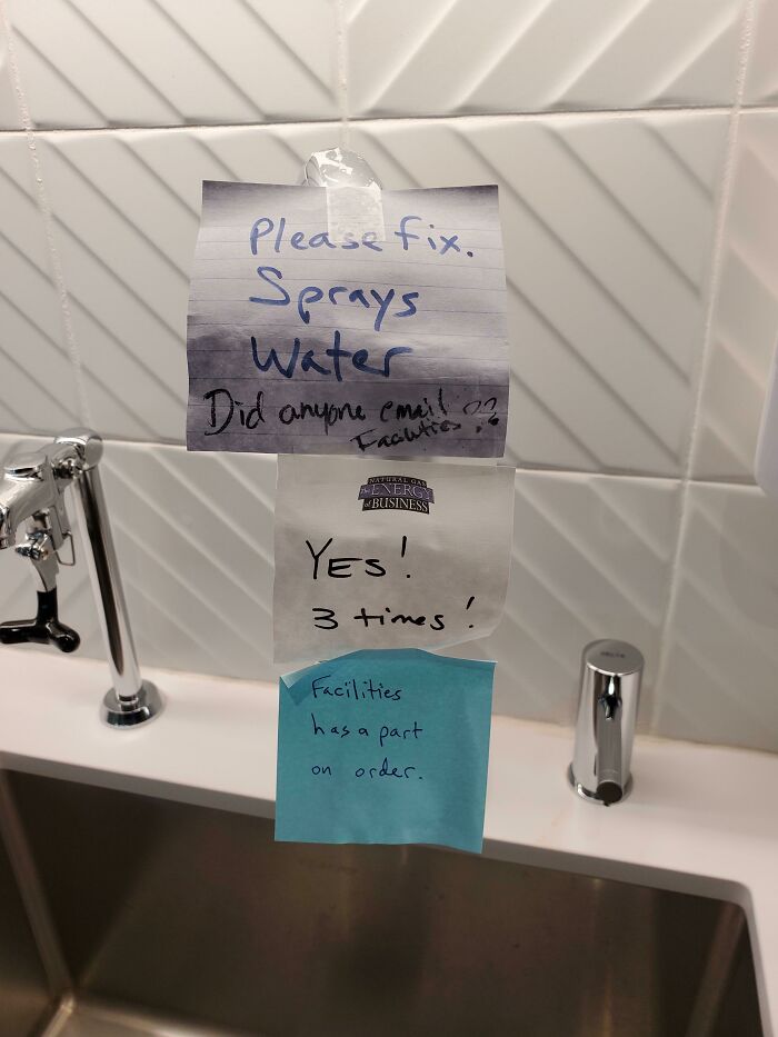 Leaky Faucet Gets All the Passive-Aggressive Love