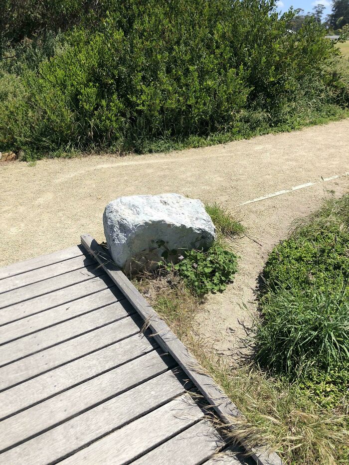 This Might Be The Most Unnecessary Desire Path Ever