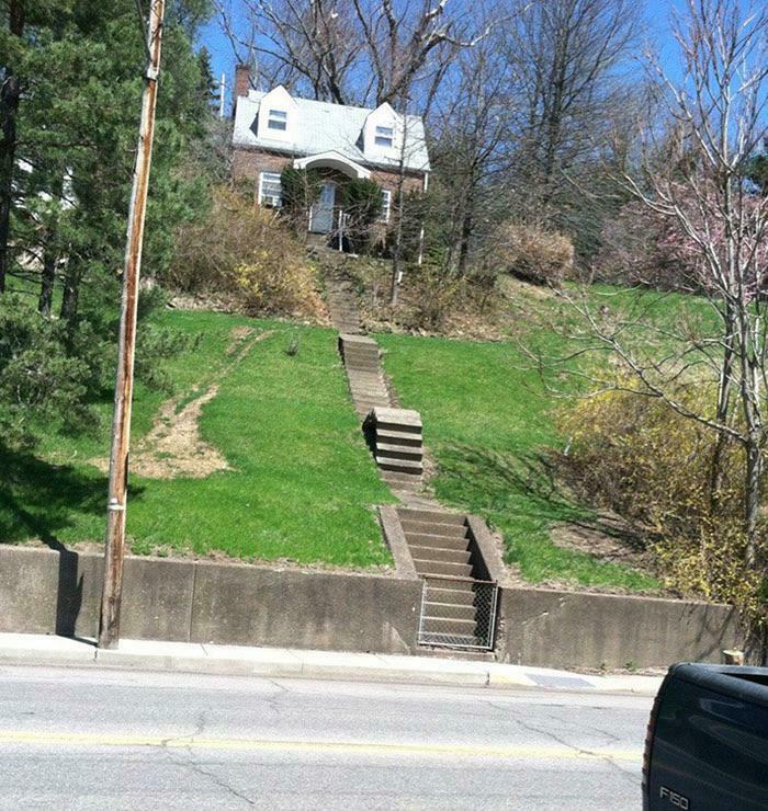 Confusing Stairs? Nah, Desire Path Wins!