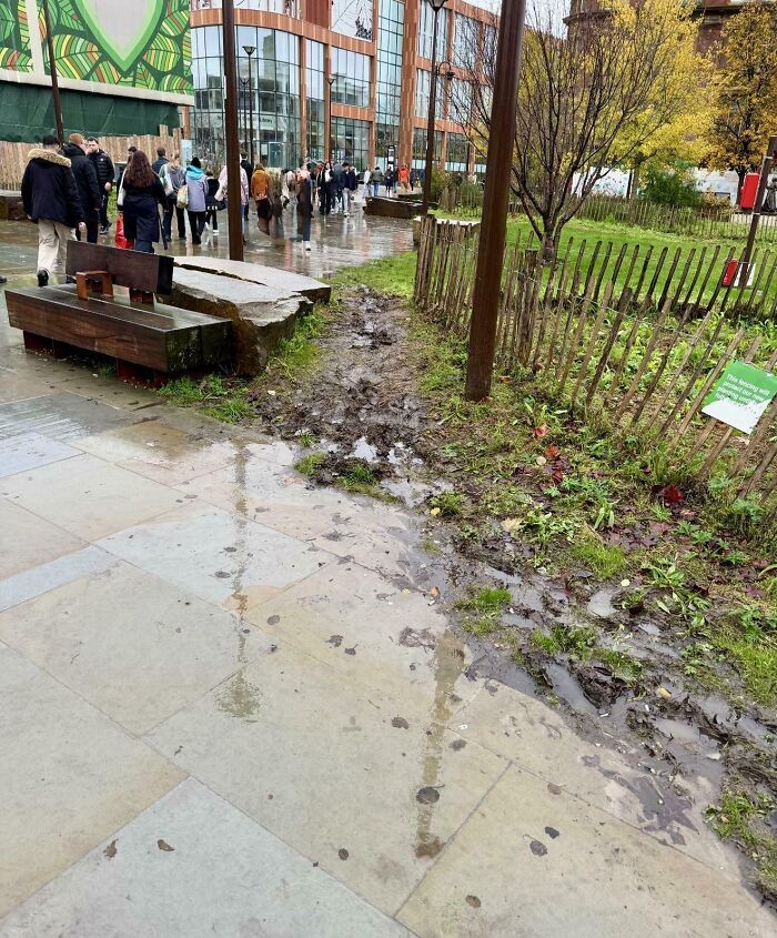 Not Sure This Desire Path’s Worth It (Nottingham UK)