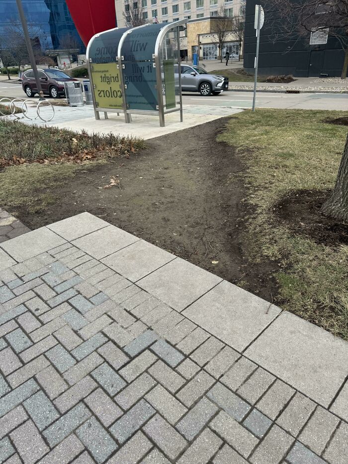 Cultural Trail To The Bus Stop, Because Walking Should Be Fun