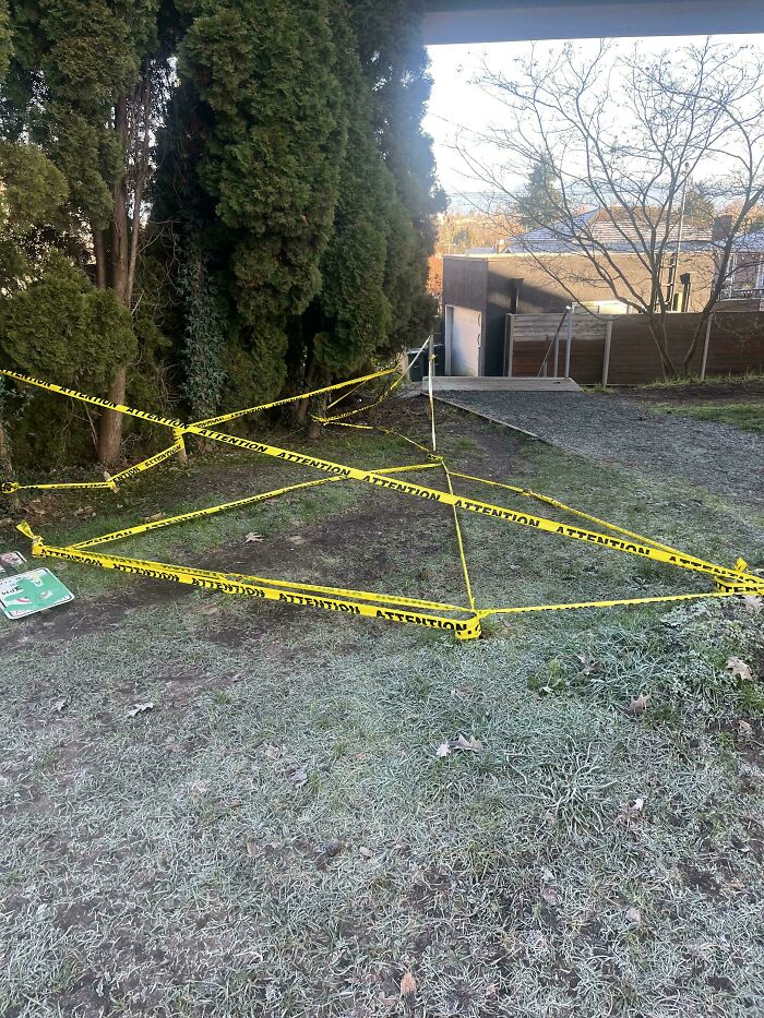 Desire Path Police Lay Down The Law Today