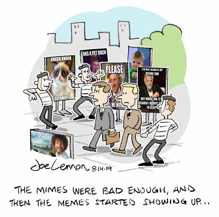 54 Joe Lennon Comics That Take Everyday Weirdness And Make It Hilarious