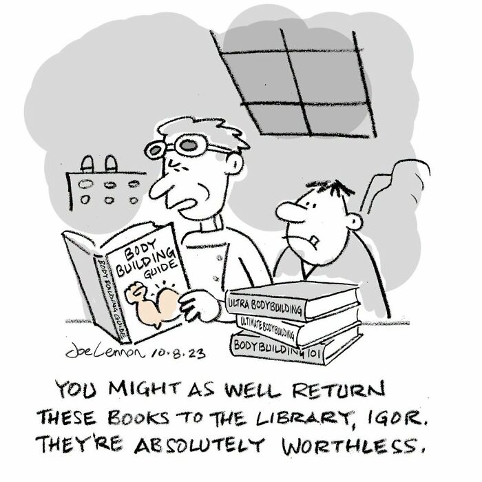 54 Joe Lennon Comics That Take Everyday Weirdness And Make It Hilarious